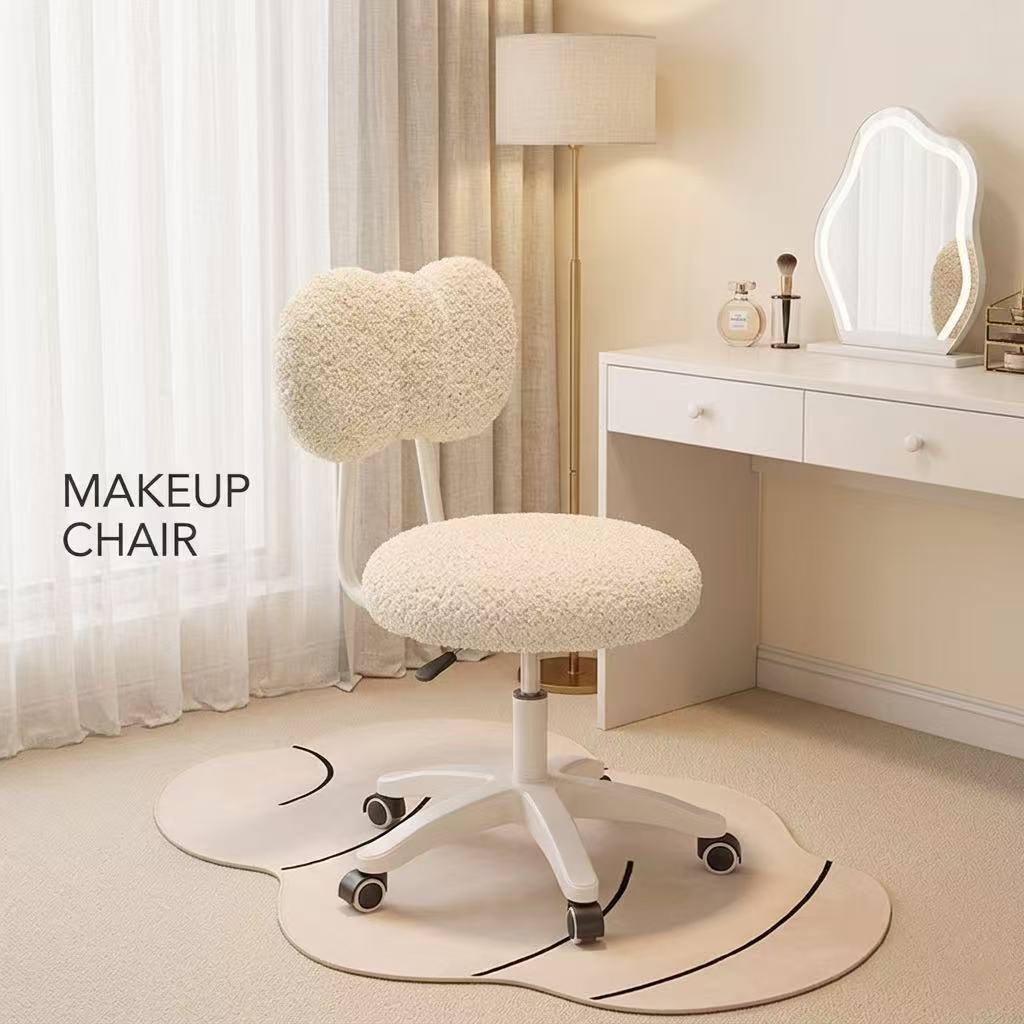 Office Furniture Home - Schattige Boucle Draaibare Kantoorstoel 360 °