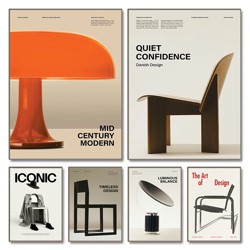 Office Furniture Home - Minimalistische Bauhaus iconische stoelen uit het
