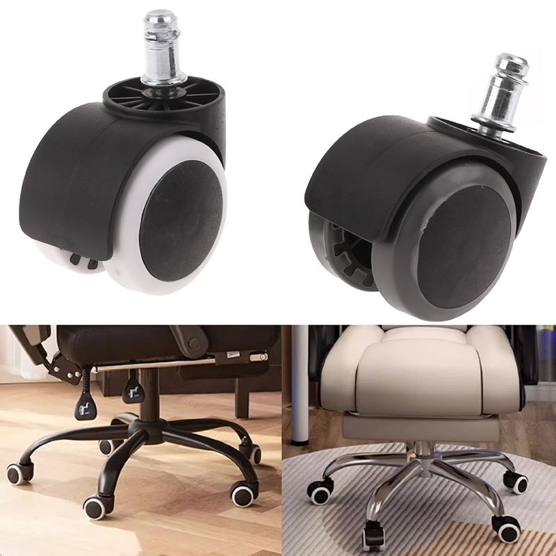 Office Furniture Hardware - 2 Inch Universele Zwenkwielen Vervangen Gaming