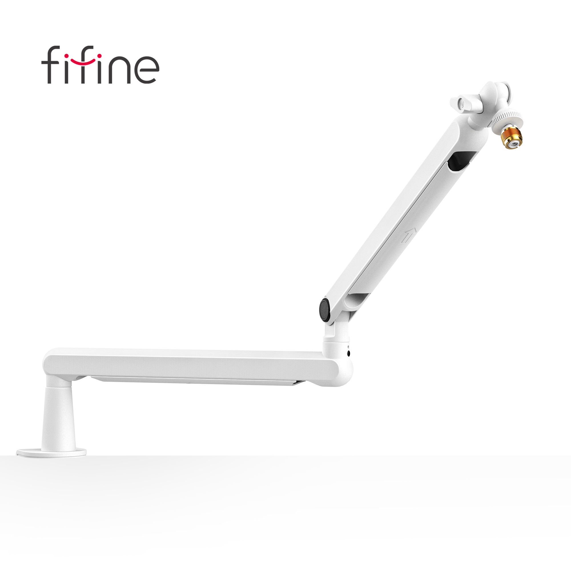 Gaming Desk With Hutch - FIFINE microfoonarm, verstelbare microfoonarm met laag