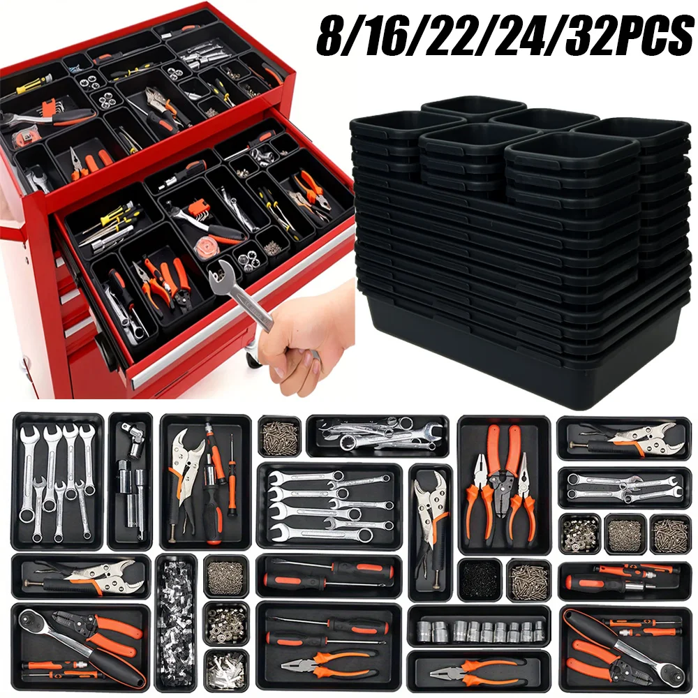 Office Furniture Hardware - 8/22/32 Stuks Tool Organizer Box Lade