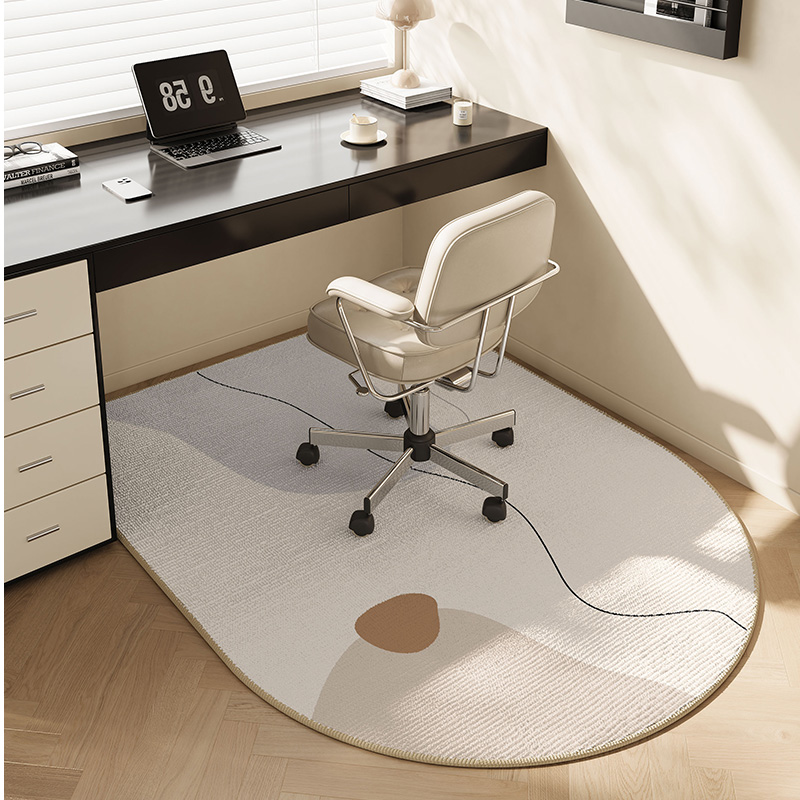 Chair Mat Hard Floor - VIKAMA onregelmatig abstract lijnig bureaukleed minimalistisch
