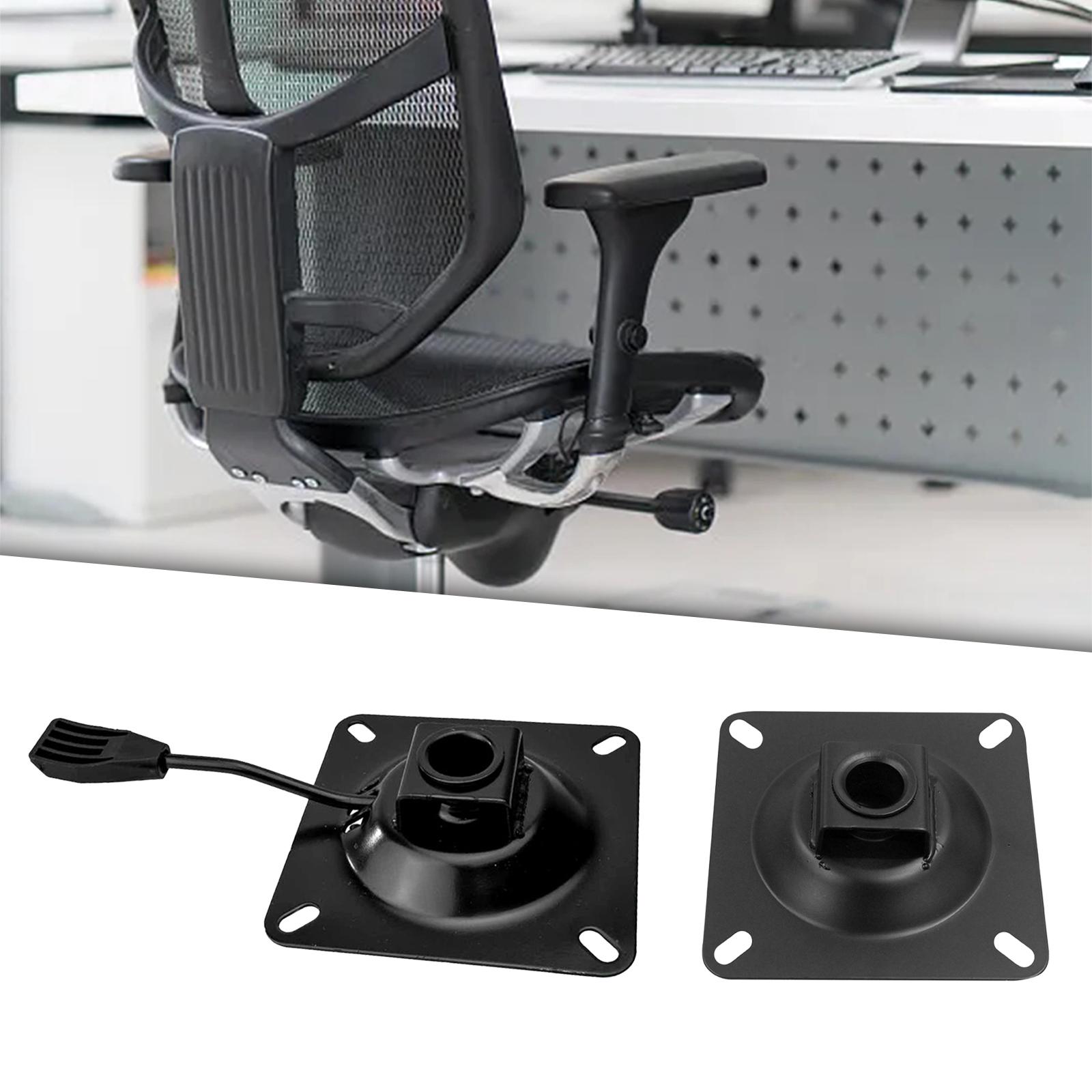 Office Furniture Hardware - Draaistoelbasisplaat, zwaar ijzer, voor keukenstoel, barkruk,