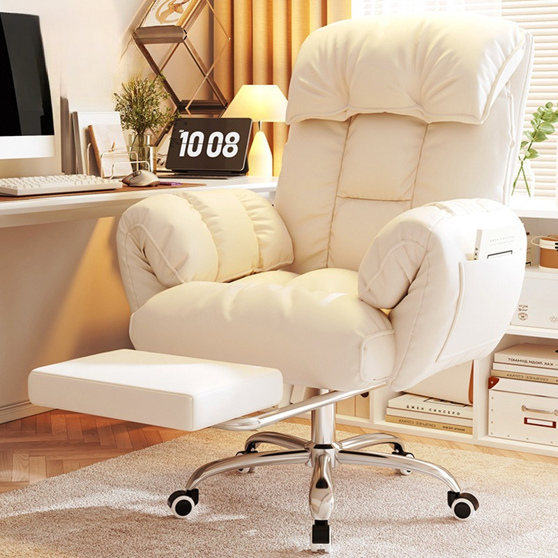 Gaming Desk With Hutch - Ergonomische gamingstoel voor thuiskantoor, comfortabel, grote