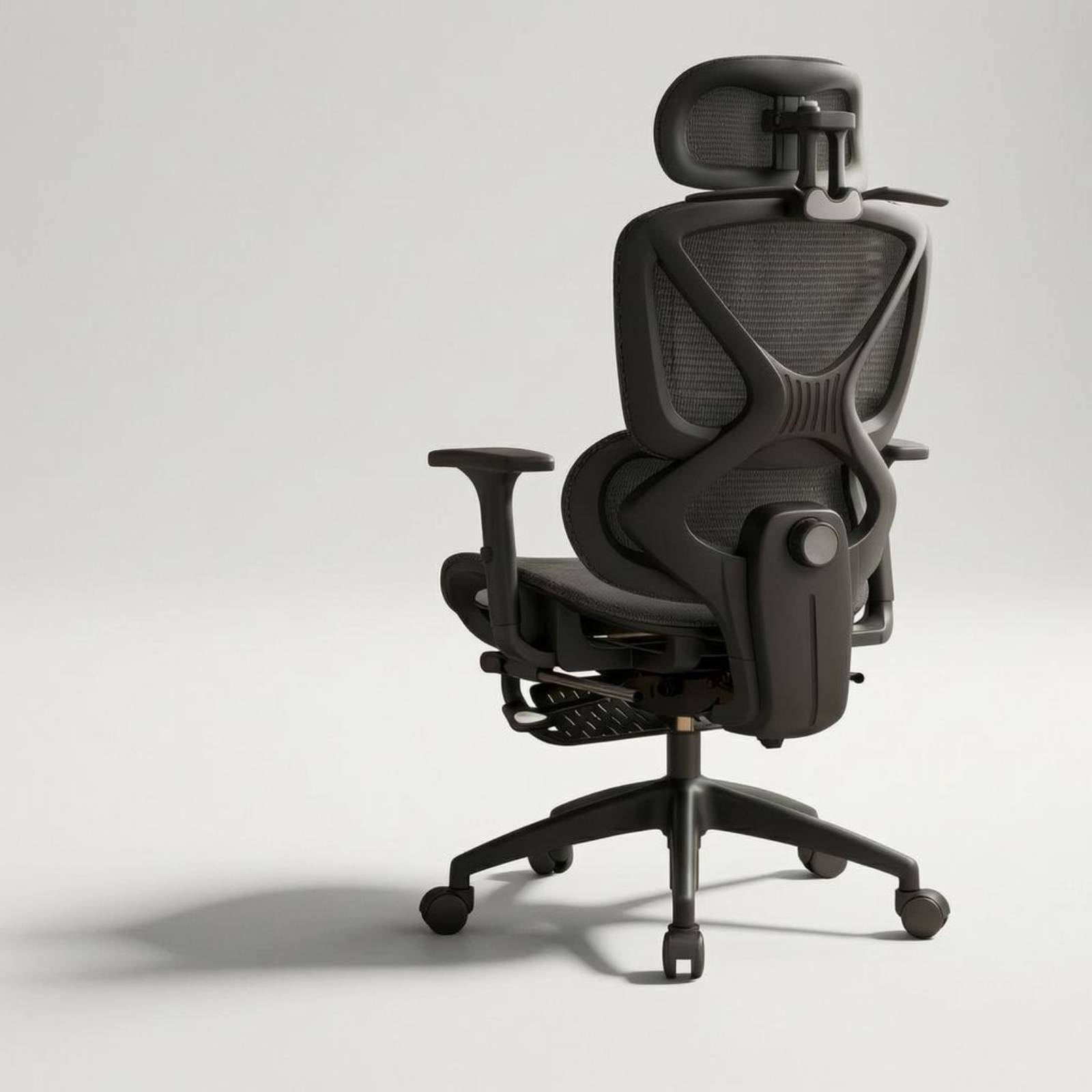 Office Furniture Modern - Draaibare bureaustoel met hoge rugleuning, ademende