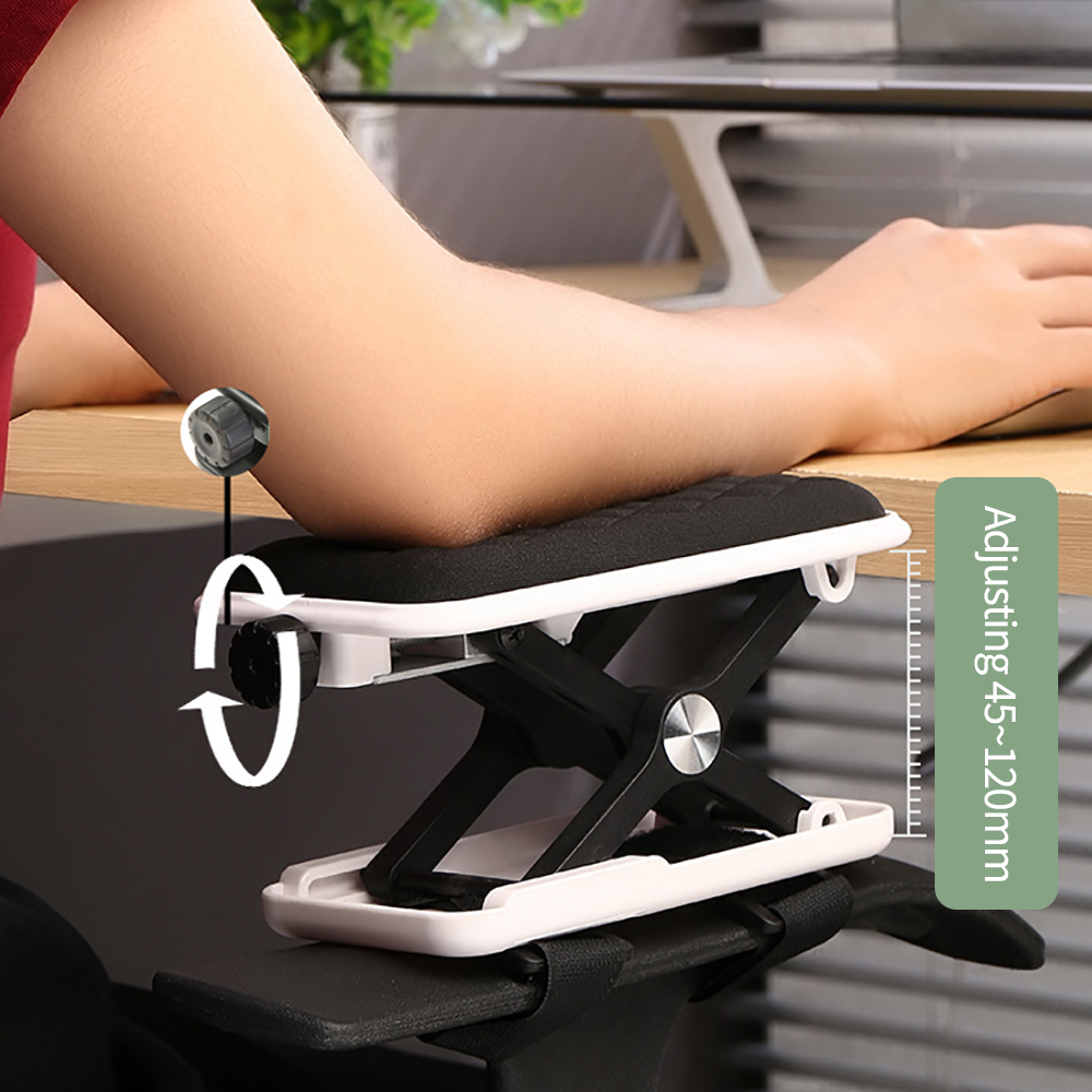 Gaming Desk With Hutch - Computerarmsteun Pad Extender Handbeugel Eenvoudig te