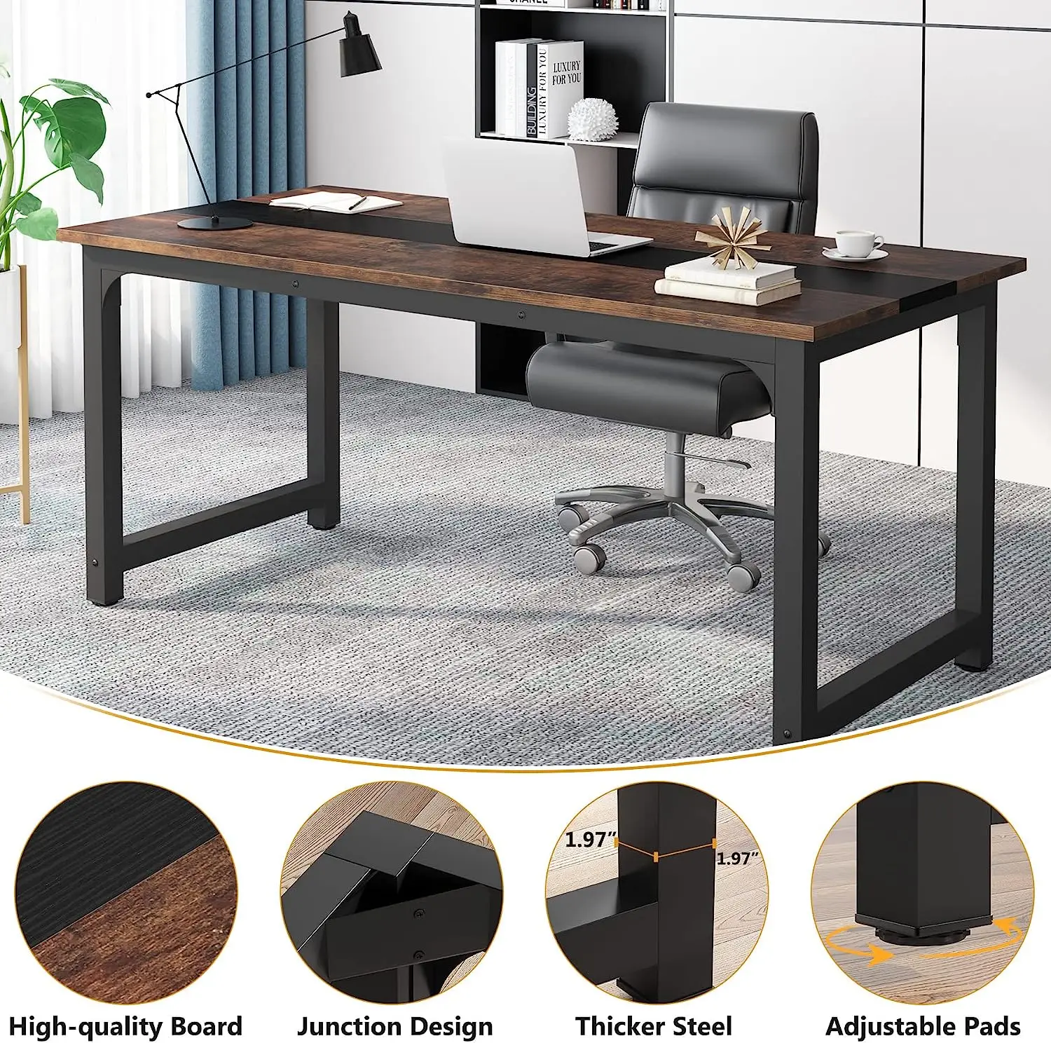 Tribesigns Modern computerbure - Office X Furniture recensie en prijs