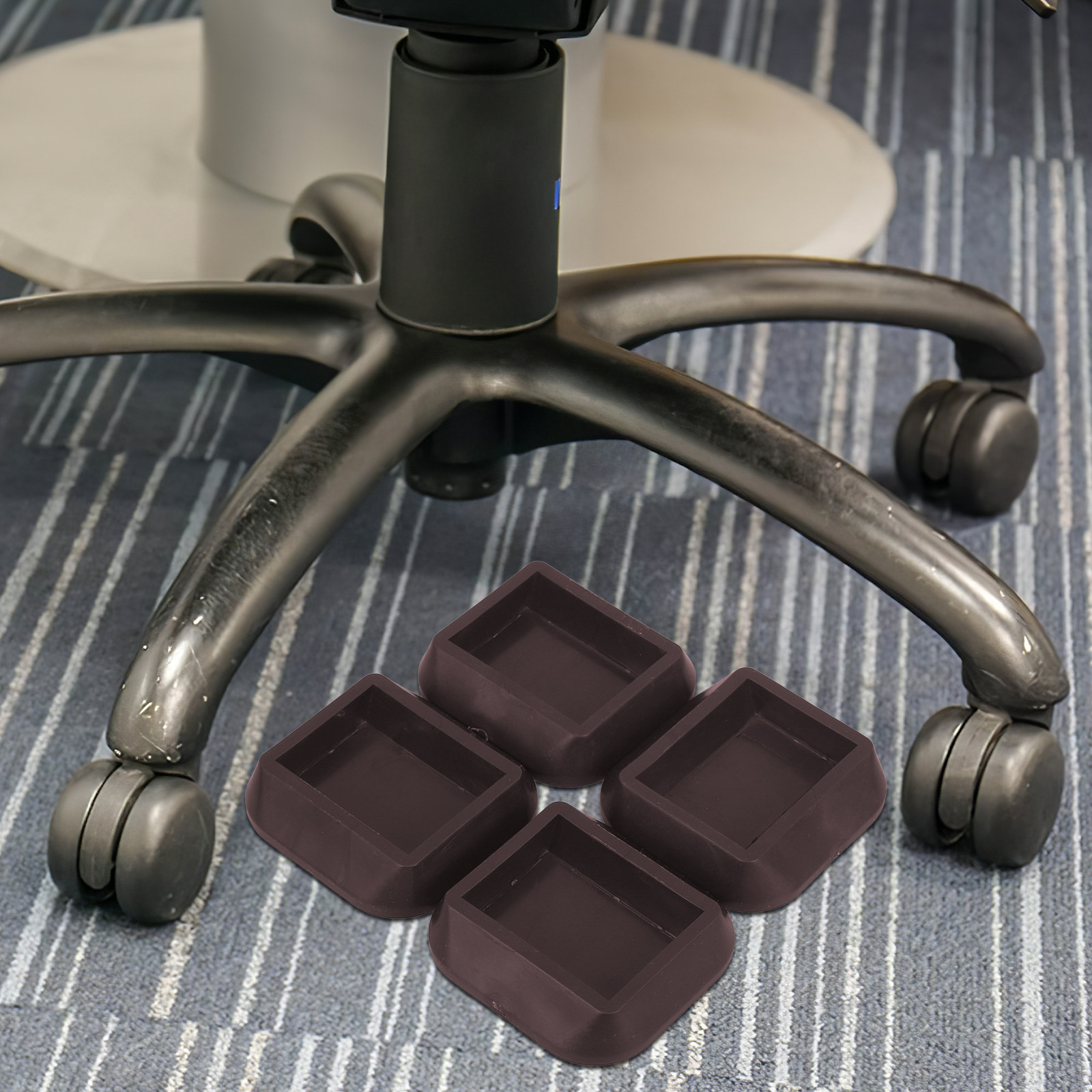 4 stuks wielstopper, glijpad v - Office Furniture Home recensie en prijs