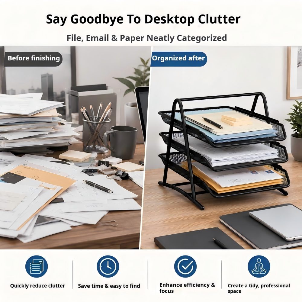 Bureau-organizer van ijzeren g - Paper Basket Mesh recensie en prijs