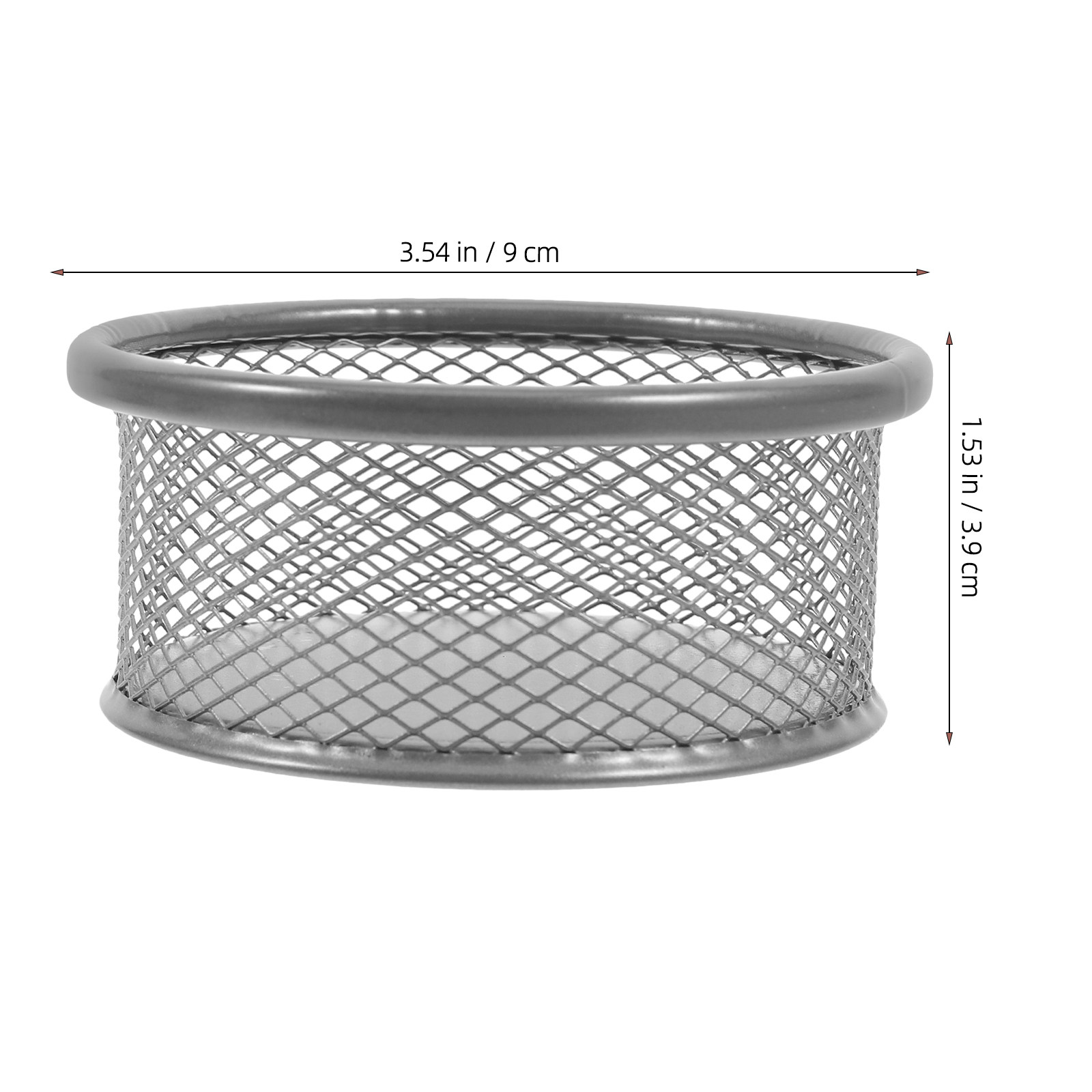 4-delige metalen papercliphoud - Paper Basket Mesh recensie en prijs