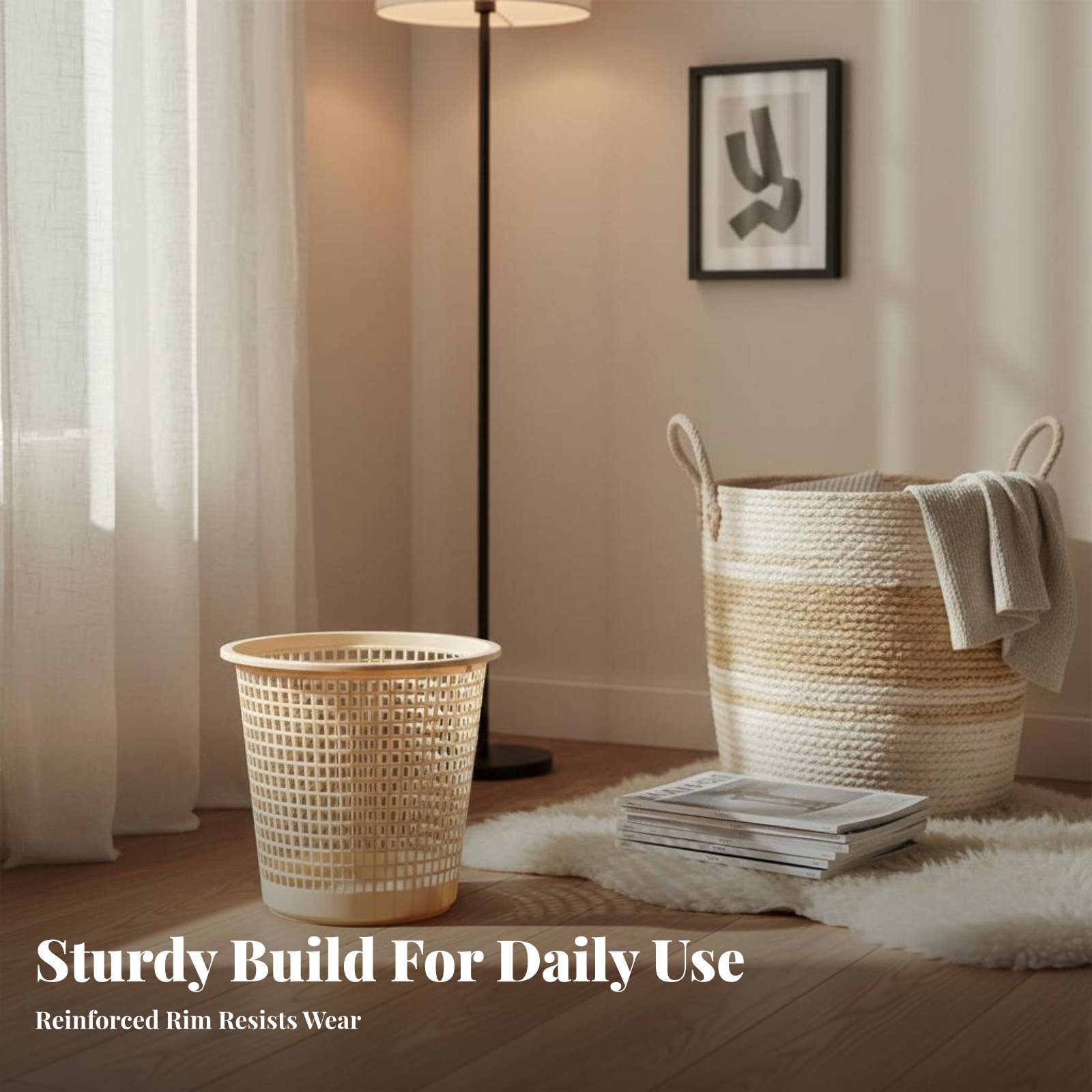 Afvalbak met holle ventilatieo - Paper Basket Mesh recensie en prijs