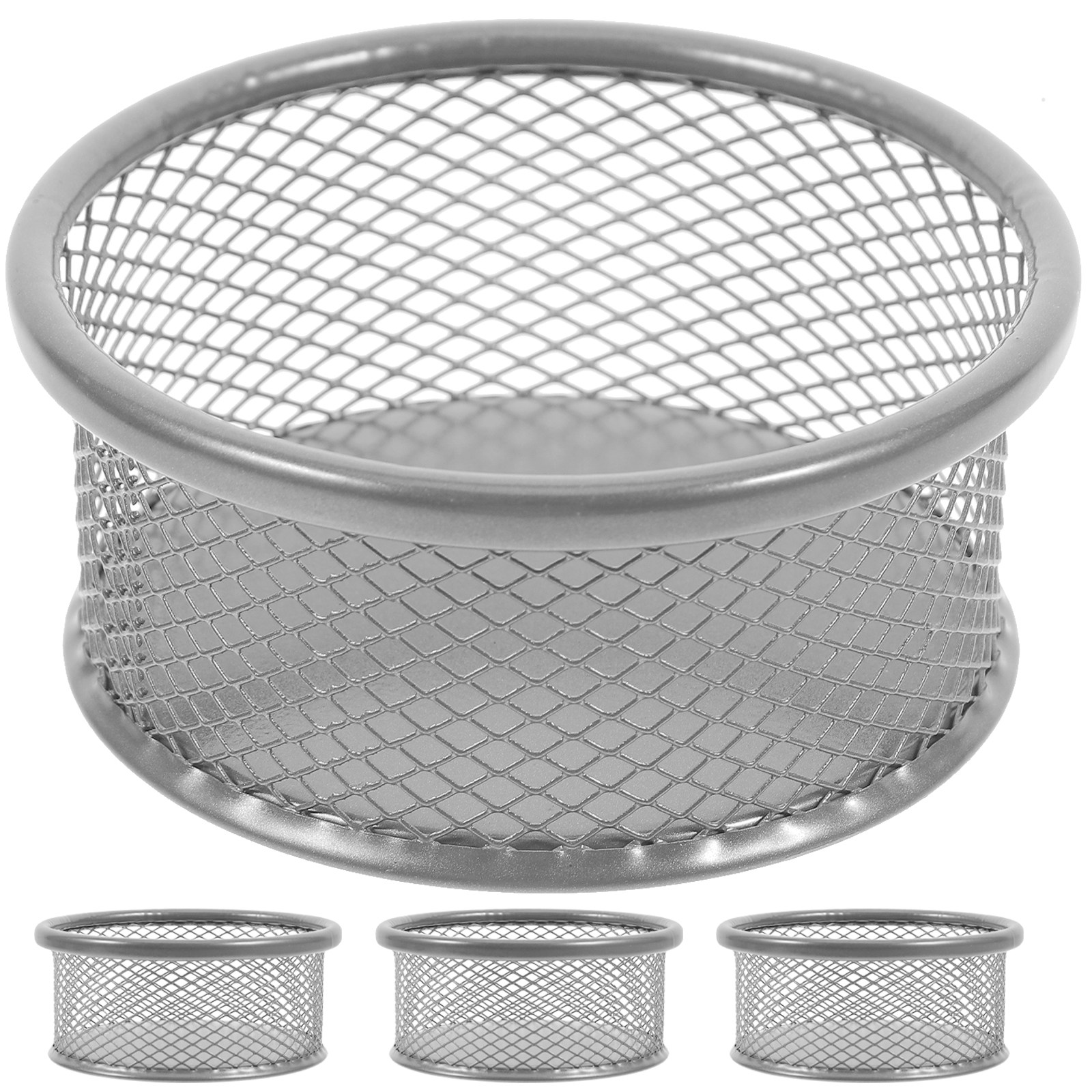 4-delige ijzeren papercliphoud - Paper Basket Mesh recensie en prijs