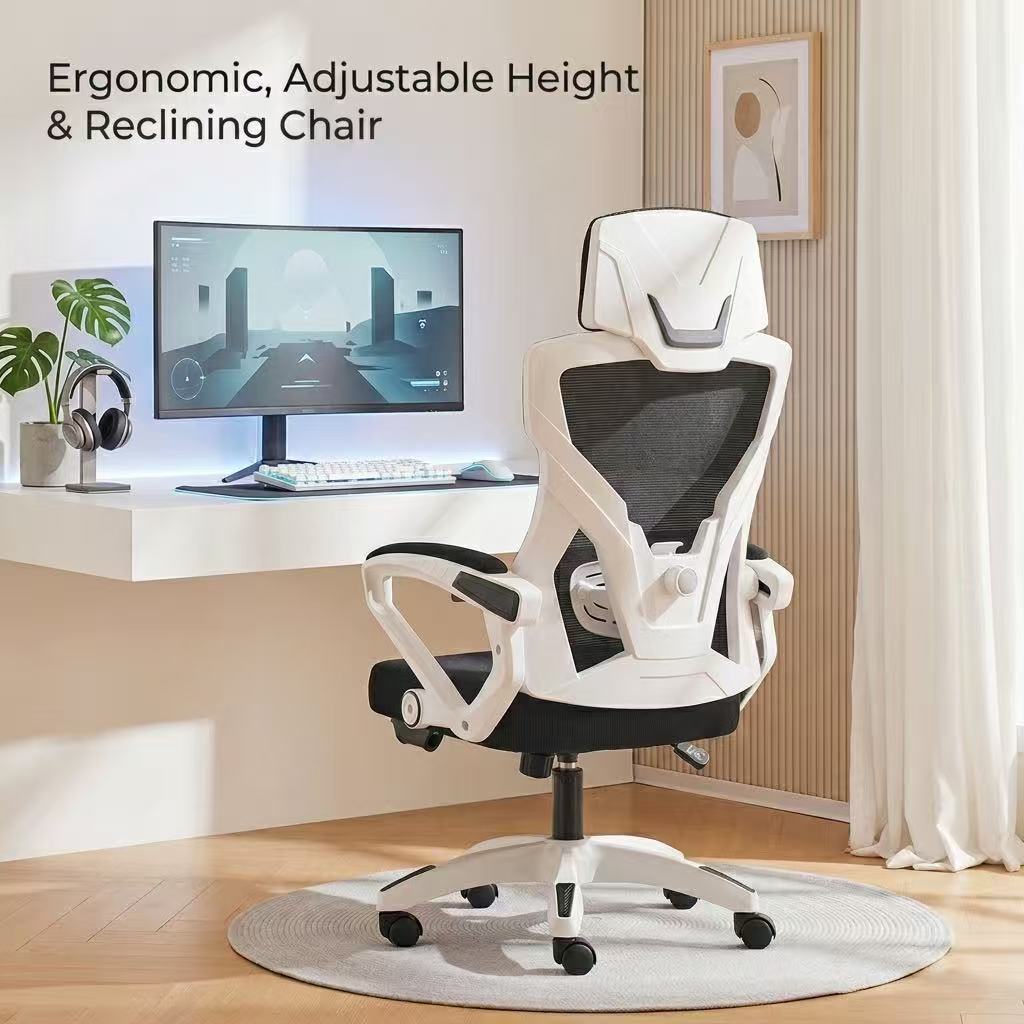Ergonomische gaming bureaustoe - Gaming Desk With Hutch recensie en prijs