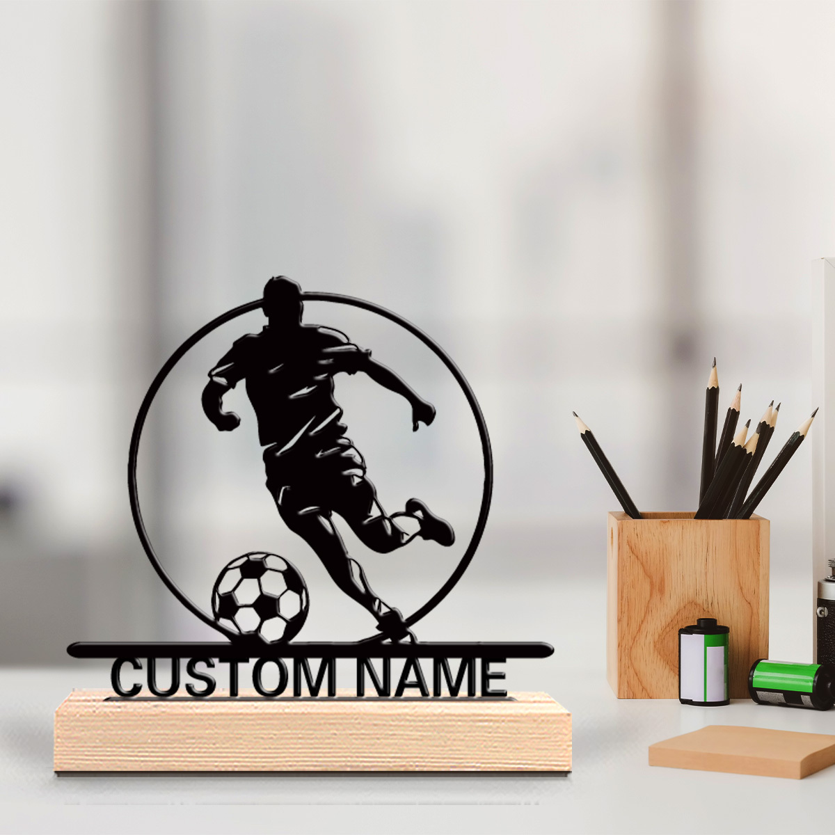 Aangepaste voetbalspeler metal - Office Furniture Home recensie en prijs