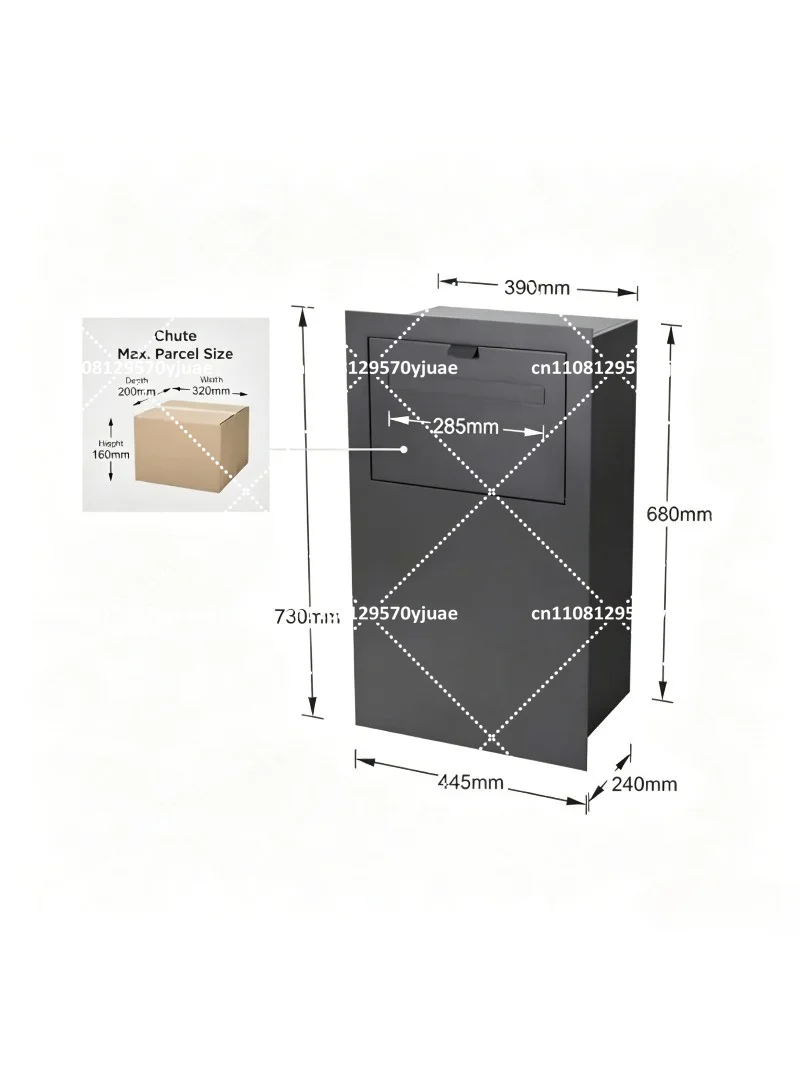 Veilige pakketbox voor thuiska - Office Furniture Plan recensie en prijs