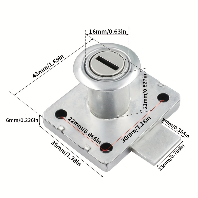 Kastladeslot Garderobekast Cam - Office Furniture Hardware recensie en prijs