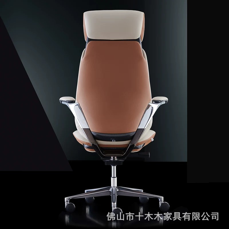 Luxe lederen bureaustoel, hoog - Office Furniture High End recensie en prijs