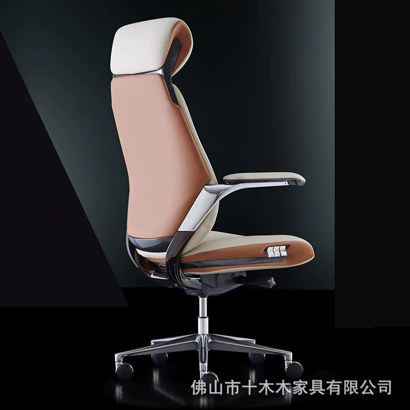Luxe lederen bureaustoel, hoog - Office Furniture High End recensie en prijs