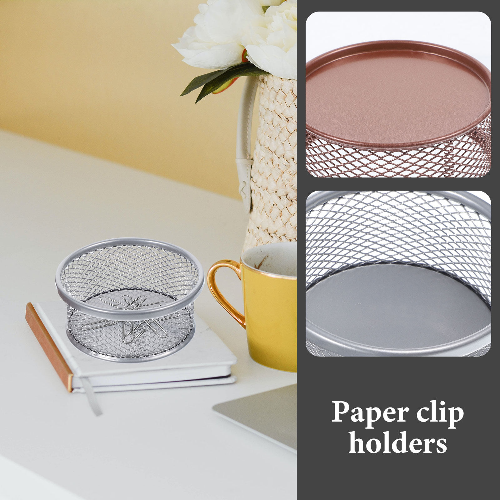 2 stuks metalen houders voor p - Paper Basket Mesh recensie en prijs